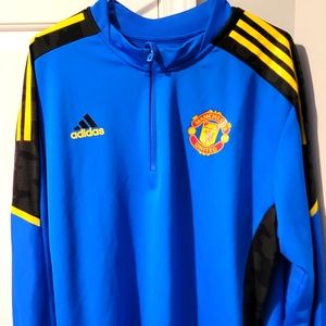 Manchester United 21-22 Adidas Euro long sleeve training top